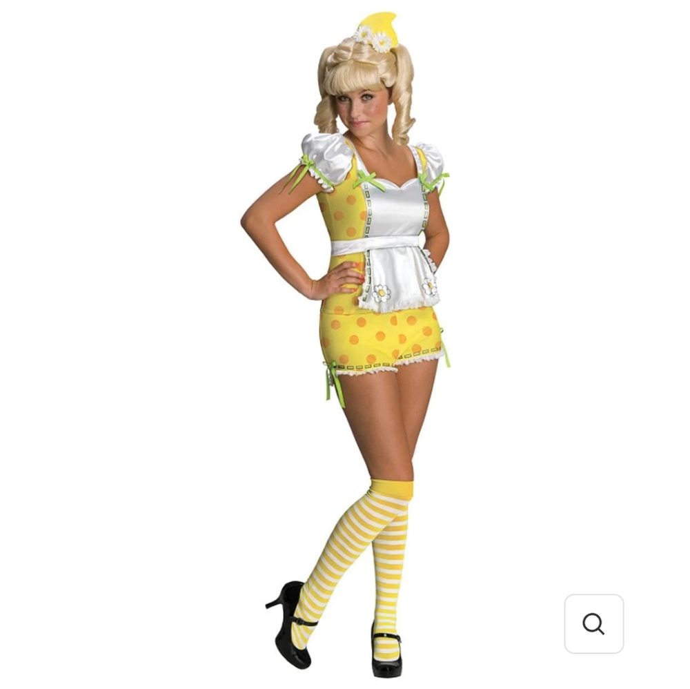 X-SMALL Secret Wishes Lemon Meringue Strawberry Shortcake Halloween Costume